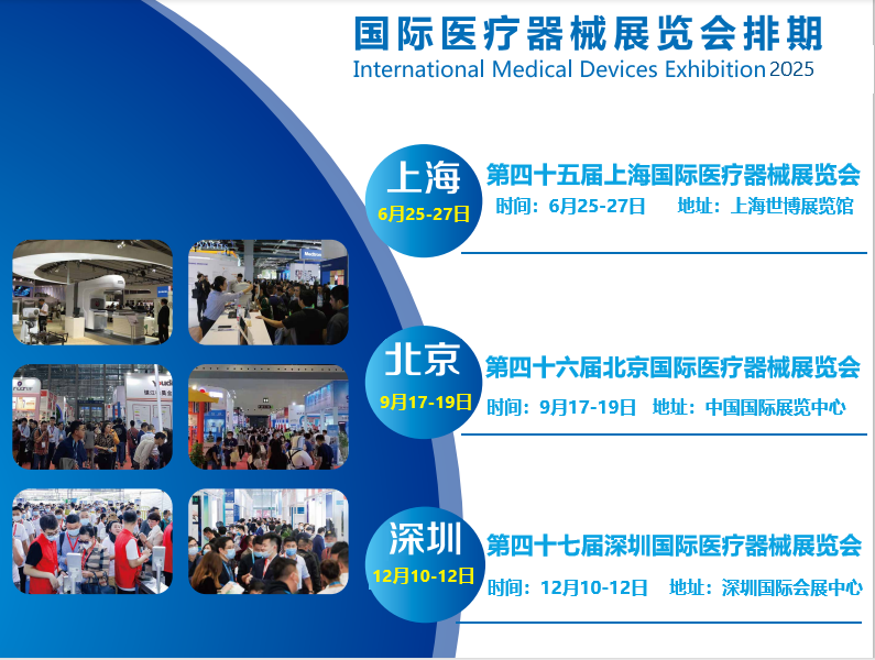 2025年医疗器械展会：展会计划